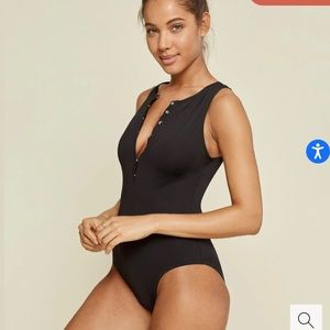 Andie Swim Malibu flat black medium